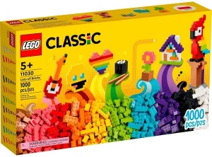 Фото конструктор lego classic множество кубиков 1000 деталей (11030)