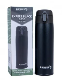 Фото термокружка ranger expert 0,35л чорна (ra 9930)