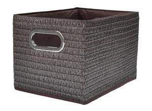 Фото складной короб handy home zigzag коричневый 31х22х19см (qr07f-l)