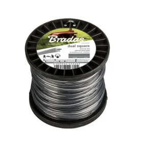 Леска для триммера BRADAS RIPPER DUAL квадрат 2,7ммx100м (ZRK27100S)