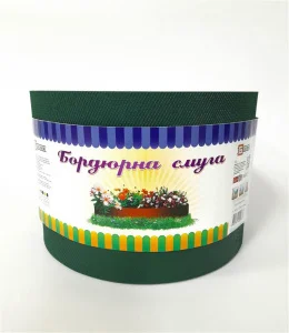 Бордюрная лента Геодор 15 см x 25 м зеленая