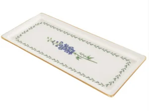 Блюдо Alba ceramics Flower 35,5x16см (769-039)