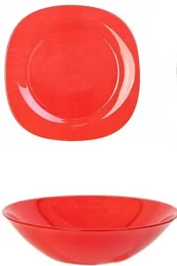 Фото тарелка luminarc aime carina colorama red суповая 200 мм