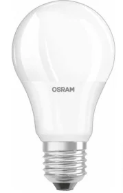 Фото светодиодная лампа osram led value cl a75 9w/840 fr w.o. ce 220-240v e27 матовая (90017778)