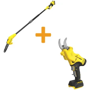 Высоторез аккумуляторный с разборной штангой Stanley FatMax SFMCPS620M1+SFMCPP32B