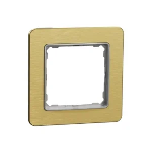 Рамка одинарна Schneider Sedna Elements SDD371801 матове золото