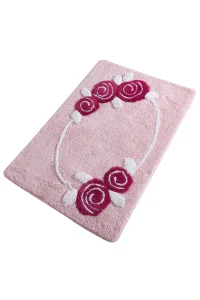 Килимок для ванної кімнати Chilai Home Rosalin Fusya 60x100см (CH_110069272)