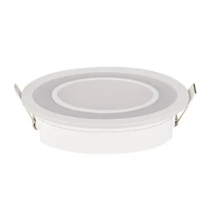 Фото светильник встраиваемый horoz electric carter-12 12w 4200k 1000lm d-145мм белый круглый (016-072-0012-010)