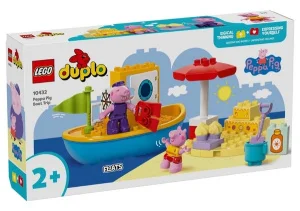 Конструктор Lego Duplo Peppa Pig Морська прогулянка Пеппи на човні 23 деталі (10432)