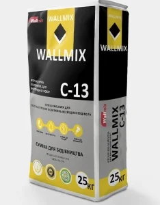 Штукатурка цементна Wallmix С-13 25кг