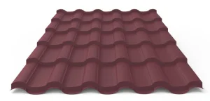 Металочерепиця PE Китай 0,45 Барселона 30 RAL 3005