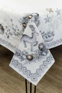 Скатертина гобеленова Прованс Silver Star 135x300см (031275)