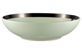 Фото тарелка суповая ardesto liguria green bay 20см (ar2920lgc)