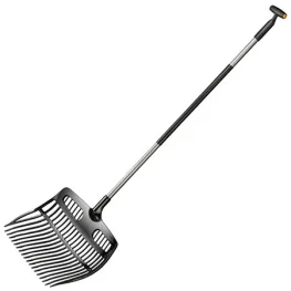 Лопата-грабли для листьев Fiskars Ergonomic (1077116)