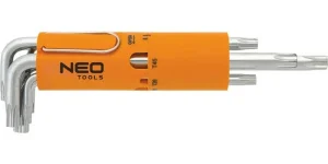 Ключі шестигранні NEO Torx T10-T50мм набір 8шт (09-524)