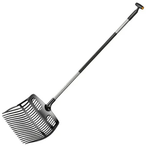 Лопата-грабли для листьев Fiskars Ergonomic (1077116)