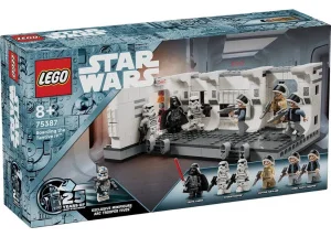 Фото конструктор lego star wars посадка на борт тантов iv 502 детали (75387)