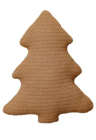 Фото интерьерное текстильное изделие прованс елка имбирная 38см (032766)