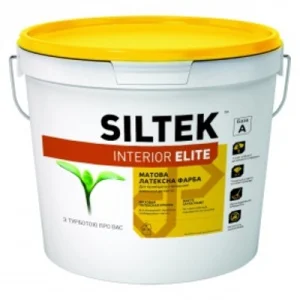 Краска Siltek Interior Elite база С латексная матовая 9л