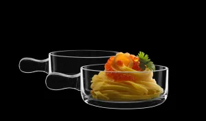 Блюдо з однією ручкою кругле Luigi Bormioli Buffet 80 мм