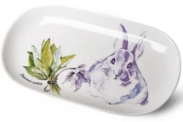 Фото блюдо fissman provence rabbit 30x15x2,5см (13957)