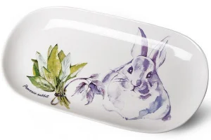 Блюдо Fissman Provence Rabbit 30х15х2,5см (13957)