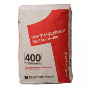 Портландцемент Dyckerhoff ПЦ ІІ/А-Ш-400Р-Н 25кг