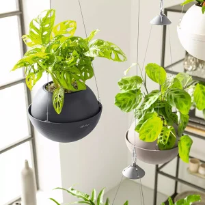 Вазон Lechuza Bola Color 23 пісочно-коричневий 23x23x18см 1,2л (16766)