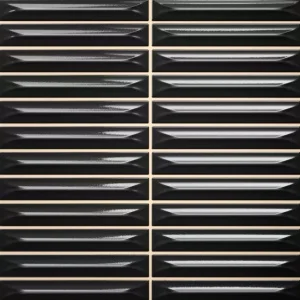 Плитка Ceramica Deseo Arrow Black 1,5x10 20х20см