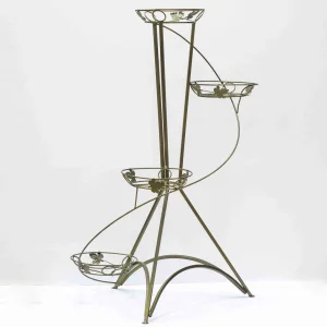 Фото подставка для цветов flowerstand спираль 4