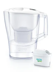 Фильтр-кувшин Brita Aluna Memo MXPro 2.4л, 1,4л очищенной воды 3 картриджа (1053054)