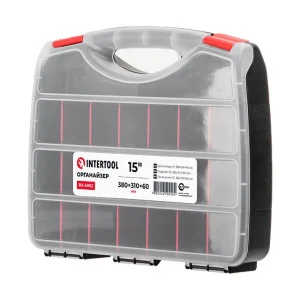 Органайзер Intertool 15" 380х310х60мм (BX-4002)