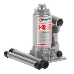 Домкрат Intertool одноштоковий 2т 158-308мм (GT0051)