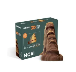 Фото картонный конструктор cartonic 3d puzzle moai (cartmoai)