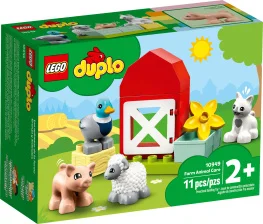 Конструктор Lego Duplo Уход за животными на ферме 11 деталей (10949)