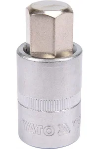 Головка торцева з бітою YATO HEX 1/2" M14 55мм (YT-04387)