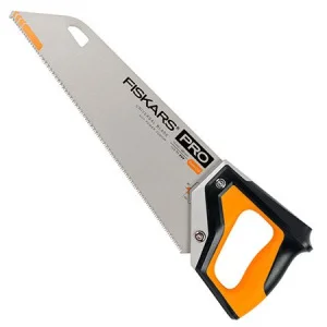 Ножівка по дереву Fiskars PowerTooth 380мм 9 TPI ​​(1062930)