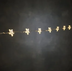 Фото гирлянда luca звезды 20led теплый белый 2м (8720362037323)