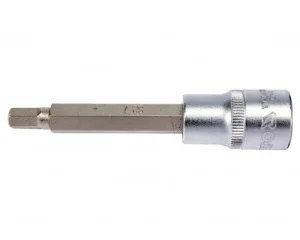 Головка торцева з бітою YATO HEX 1/2" M7 100мм (YT-04393)