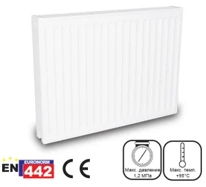 Сталевий панельний радіатор IDMAR Ventil Compact 22 300x2000 (V22300X200)