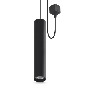 Фото led светильник подвесной трековый videx 10w 4100k черный (vl-st-10034b)