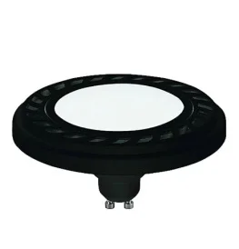 Фото лампа светодиодная nowodvorski reflector led 9w 4000k gu10 es111 angle 120 diffuser black (9211)