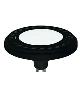 Лампа світлодіодна Nowodvorski Reflector Led 9W 4000K GU10 ES111 Angle 120 Diffuser Black (9211)