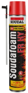 Пена монтажная огнестойкая Soudal Soudafoam FR 750мл (000010000000750RF0)