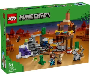 Фото конструктор lego minecraft оставленная шахта в бесплодных землях 538 деталей (21263)