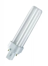 Фото энергосберегающая лампа osram dulux d 18w/840 g24d-2 g24d-2 (10032564)