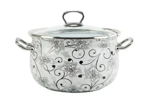 Фото кастрюля gusto premium мережка gt-t-224-с 24см 5,7л (96063)