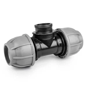 Трійник для труб BRADAS PE PN10 40мм 6/4"(DSRA10T50F64)