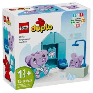 Фото конструктор lego duplo мои первые повседневные процедуры: время принимать ванну 15 деталей (10413)