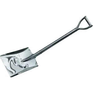 Лопата совкова MASTER TOOL із нержавіючої сталі з ручкою 255x303мм L-970мм (14-6275)